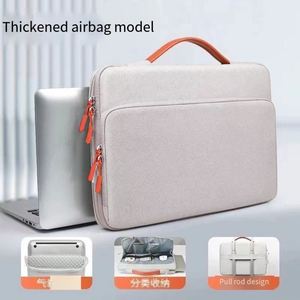 Sac pour ordinateur portable en polyester antichoc pour appareils de 15,6 pouces, housse intérieure avec airbag compatible avec Apple MacBook pour Lenovo Huawei - Product Image 2