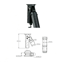 Boîtier de commande de train d'atterrissage rétractable électrique Tarot TL8X002 pour drone RC, contrôleur de train d'atterrissage pliable pour multicoptère UAV