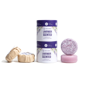 Lavender Scented <b>Shampoo</b> & Conditioner Bar | Sulfate-Free, Nourishing, <b>Moisturizing</b> Solid Hair Care for All Hair Types - Product Image 2