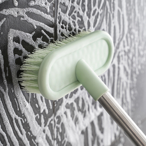 Brosse télescopique rotative à tête givrée pour le nettoyage de précision des joints, idéale pour salle de bain, cuisine, balcon, terrasse – Outil de nettoyage en profondeur sans effort - Product Image 4