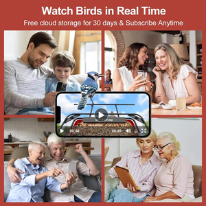 Mangeoire automatique intelligente pour <span class=keywords><strong>oiseaux</strong></span> Futurepets AI avec une capacité de 1,5 kg, en métal imperméable, pour <span class=keywords><strong>oiseaux</strong></span> d'intérieur et d'extérieur - Product Image 4