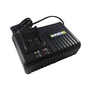 Chargeur WA3922 20V 6A WORX Chargeur de batterie au lithium 20V Charge rapide 6A Adaptateur de charge rapide pour batteries rechargeables WORX 20V - Product Image 1