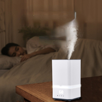 Humidificateurs d'air 5L pour chambre grande pièce maison, humidificateurs frais et chauds pour bébé et plantes brumisateur bureau diffuseur d'huiles essentielles