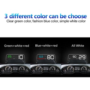 Gadget électronique automobile, projecteur HUD universel OBD2 de 5 pouces, C500, Wiiyii, affichage tête haute pour voiture - Product Image 5