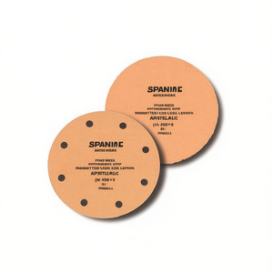 TTAKE Disco de Lijado Autoadhesivo con 8+1 Agujeros, Grano 600, Abrasivo de Corindón para Pulir Madera y Metal - Product Image 2