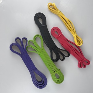 Banda elástica deporte resistencia logo bandas de ejercicio larga resistencia fitness bandas de goma conjunto - Product Image 2