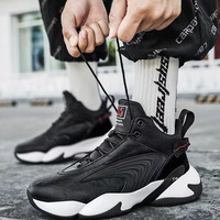 Chaussures de basket-ball pour hommes avec logo personnalisé, empeigne en PU respirante, antidérapantes, légères, amortissantes, pour la course à pied, l'athlétisme et la marche