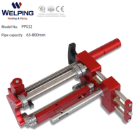 Nouveau grattoir industriel Welping PPS32 pour tuyaux PE 63-800 mm, longueur de raclage max. 225 mm, épaisseur max. 85 mm, garantie 2 ans