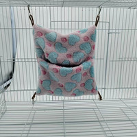 Sac de couchage pliable et portable pour animaux de compagnie, style enveloppe, en flanelle, motif dessin animé, carré, moderne et chaud, pour chats et chiens de petite taille - Grande vente