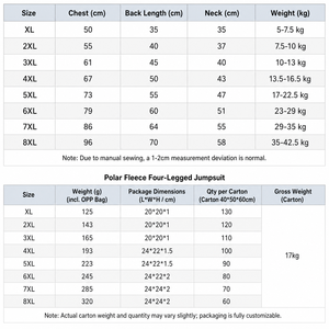 Mono <span class=keywords><strong>de</strong></span> Forro Polar Sólido <span class=keywords><strong>de</strong></span> Doble Cara para Perros Grandes, Pijama Térmico Cálido <span class=keywords><strong>de</strong></span> 4 Patas, Ropa <span class=keywords><strong>de</strong></span> Invierno con Cuello Alto Ajustable - Product Image 5