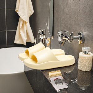 Pantuflas de Verano Resistentes <span class=keywords><strong>para</strong></span> el Hogar, Antideslizantes y Silenciosas <span class=keywords><strong>para</strong></span> Baños, con Plantilla Suave de EVA y Suela Gruesa, Sandalias <span class=keywords><strong>para</strong></span> Parejas - Product Image 5