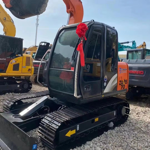 Excavatrice sur chenilles Hitachi d'occasion 6,5 tonnes ZX70 120 170 240 270 90% NEUVE Modèle 2022 Capacité de godet 0,35m³ Origine Japon Construction - Product Image 1