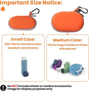 Fabricants personnalisés d'entretoise d'inhalateur médical pour l'asthme mallette à outils EVA sac d'inhalateur pour la médecine humaine - Product Image 5