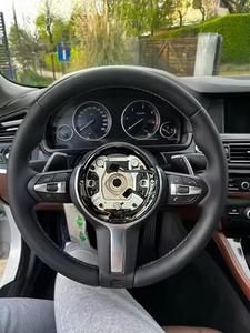 Volante Deportivo de Fibra de Carbono Negro, Envío desde EE. UU., para <span class=keywords><strong>BMW</strong></span> M3 F23 F20 F25 <span class=keywords><strong>F30</strong></span> F36 F32 F22 F21, Base Plana - Product Image 3