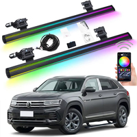 Marchepieds électriques avec éclairage LED coloré pour VW Atlas Cross Sport Teramont 2017-2023