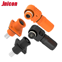 Connecteur de stockage d'énergie Jnicon IP67 120A/150A/200A, prise et fiche étanches pour batterie, montage sur panneau