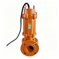 Pompe submersible à eaux usées à haut débit Kangneg WQ, pompe à eaux usées haute pression pour drainage de fermes et garages souterrains