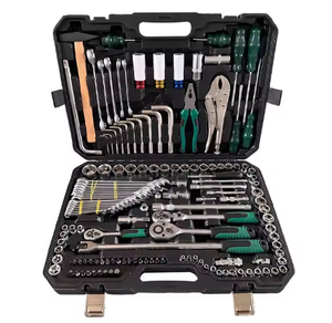 142+2-teiliges Multifunktionales Kfz-Reparatur-<span class=keywords><strong>Set</strong></span> aus Chrom-Vanadium-Stahl mit Schnellratsche, Schraubendreher und Tasche mit Griff - Product Image 2