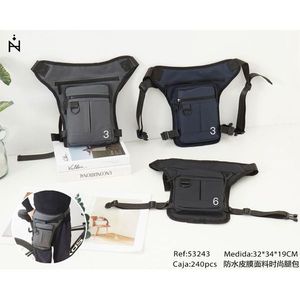 Borsa da gamba elegante in tessuto di pelle impermeabile 32x34x19cm per uso esterno - Product Image 3