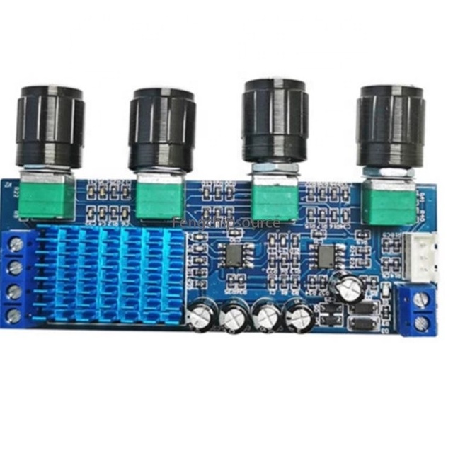 XH-M577 Digital Amplifier Board Tpa3116d2 Audio Amplifier Board High Power Tuning Board Operational Amplifier 12-24V