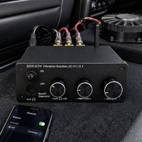 Amplificateur audio de voiture 2.1 canaux BT 5.0 12V-24V Mini HiFi Subwoofer pour transducteur tactile Bass Shaker