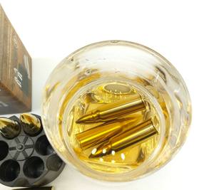 Venta Directa de Fábrica, Piedras de Whisky Metálicas en Forma de Bala con Soporte, Personalizables - Product Image 4
