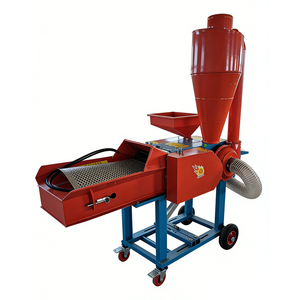 เครื่องตัดและบดฟางข้าวไฟฟ้าสำหรับใช้ในฟาร์ม เครื่องแปรรูปอาหารสัตว์อเนกประสงค์ กำลังการผลิต 2-2.5 ตัน/ชม. โครงสร้างเหล็กกล้าคาร์บอน - Product Image 2