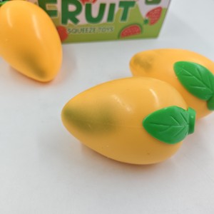 Popular Simulated Mango <b>Squishy</b> Toy Fast Rebound Stress Relief Squeeze Toy - Product Image 4