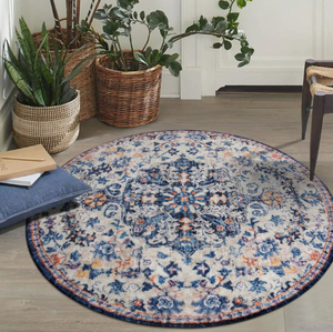 Tappeto Boho Tufted a Pelo Corto Antiscivolo Lavabile in Lavatrice Eco-Friendly 100% Poliestere Morbido per <span class=keywords><strong>Soggiorno</strong></span>, Cameretta, Sala da Pranzo - Product Image 6