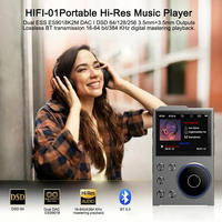 Reproductor MP3 de Alta Fidelidad de 2.4 Pulgadas y Alta Resolución, 16 GB, Aleación de Zinc, con Audio DSD sin Pérdidas para Audiófilos