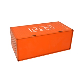 OEM ODM Custom Printed Food Grade Shipping Container Shape <b>Tin</b> Box Manufacturer Metal Packaging for Food & Gift - Product Image 2