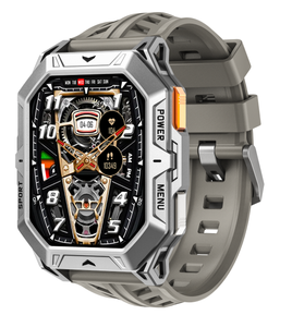 Montre connectée de natation extérieure étanche DF X1-B 2025 pour hommes, robuste, avec suivi de santé et grande autonomie, montre de fitness - Product Image 2