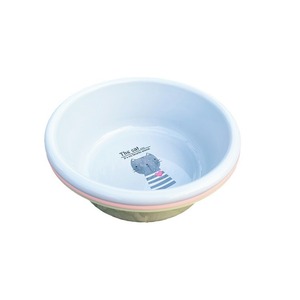 Household Plastic <b>Basin</b> <b>Round</b> Deepened Large Thickened For Washing Feet Laundry Student Use Mixed Color - Product Image 5