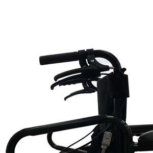 <span class=keywords><strong>Fauteuil</strong></span> <span class=keywords><strong>roulant</strong></span> manuel pliable à roues à rayons, avec cadre en acier au carbone amovible, dossier et appui-tête très confortables – Offre spéciale - Product Image 6