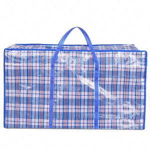 Custom Logo Eco-friendly Durable Plastic Foldable Large Capacity Quilt <b>Bag</b> & Clothes <b>Storage</b> <b>Bags</b> for Bathroom & Living Room - Product Image 2