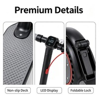 Trottinette électrique pliable pour adultes, capacité de charge lourde 150 kg, amortisseur, batterie 36 V pour la mobilité urbaine