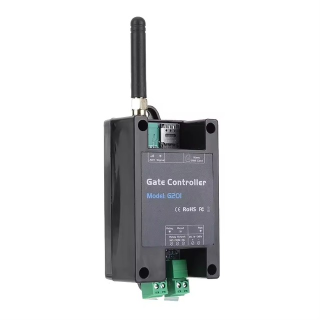 GSM 2/4G LTE Gate Opener G202 Remote Control Single Relay Switch Garage Gate Opener FreeCall RTU5024 Replace Remote Controller