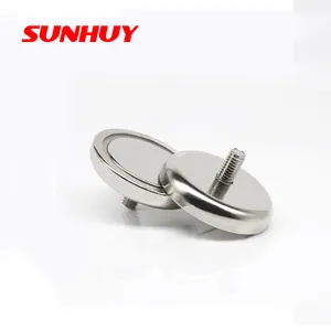 High Quality NdFeB Female Cup Neodymium Pot magnet with strong pulling force internal thread rod