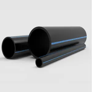 Pressure Resistant DN 25 32 50 63 75mm PN1.25 1.6Mpa Pe 100 Water Hdpe Pipes