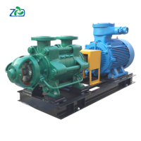 Pemasok air industri Boiler air panas sentrifugal, pompa multitahap Horizontal besi cor tahan panas