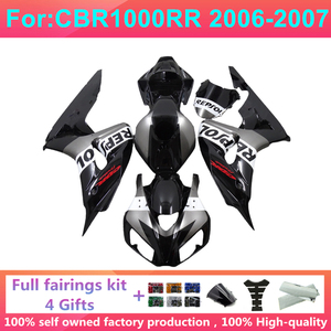 Kit completo de carenado de inyección para motocicleta compatible con HONDA CBR1000RR <span class=keywords><strong>CBR</strong></span> 1000RR CBR1000 RR 2006 <span class=keywords><strong>2007</strong></span> 06 07 Kits de carenados de carrocería Zxmt - Product Image 2
