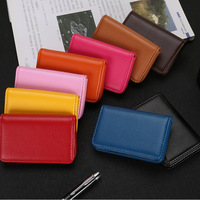 Dompet Bisnis Profesional Unisex dari PU Metal dengan Logo Kustom dan Tempat Paspor Multi-Fungsi dengan Pola Kantong