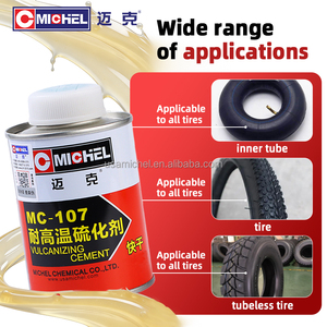 Colla <span class=keywords><strong>Vulcanizzante</strong></span> Universale Michel 250ml per Riparazione Pneumatici di Camion, Auto e Moto, Agente <span class=keywords><strong>Vulcanizzante</strong></span> a Temperatura Ambiente - Product Image 5