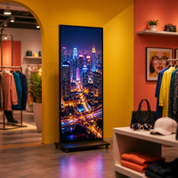 Écran LED pliable d'intérieur P2.5, haute résolution, raccordement sans soudure, design léger, pour scène et publicité commerciale