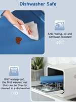 Tapis de plaque chauffante électrique en silicone pliable portable personnalisé avec contrôle de la température réglable plateau chauffant équipement thermique