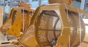 อะไหล่เครื่องจักรกลวิศวกรรมคุณภาพสูง ถังกรองแบบหมุนสำหรับรถขุด ถังกรองดินสำหรับรถขุดขนาด 1-38 ตัน - Product Image 2