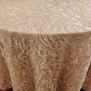 Mode sur mesure maison Textile dentelle <span class=keywords><strong>nappe</strong></span> mode broderie Tulle dentelle tissu pour dentelle robe européenne - Product Image 4