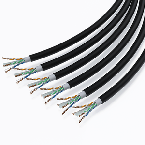 สายเคเบิลอีเทอร์เน็ต Cat6a <span class=keywords><strong>Cat6</strong></span>ใช้กลางแจ้งเป็นสาย RJ45ทองแดง23 24AWG UTP SFTP สำหรับเครือข่าย LAN จำนวนมาก - Product Image 2