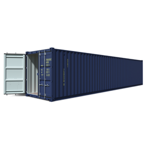 ตู้คอนเทนเนอร์แห้งคุณภาพสูงขนาด 40GP ตู้คอนเทนเนอร์บรรทุกสินค้าแห้งขนาด 40 ฟุต แบบ High Cubic สำหรับใช้งานทางทะเล ตู้คอนเทนเนอร์ใหม่ ผลิตจากเหล็กคอร์เทนคุณภาพสูง - Product Image 1