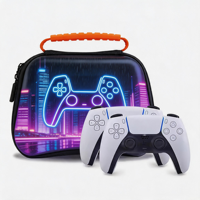 Étui rigide en EVA personnalisé avec logo, compatible avec PS5 Switch, sac de transport pour console de jeu portable, boîte de rangement antichoc (étui uniquement)